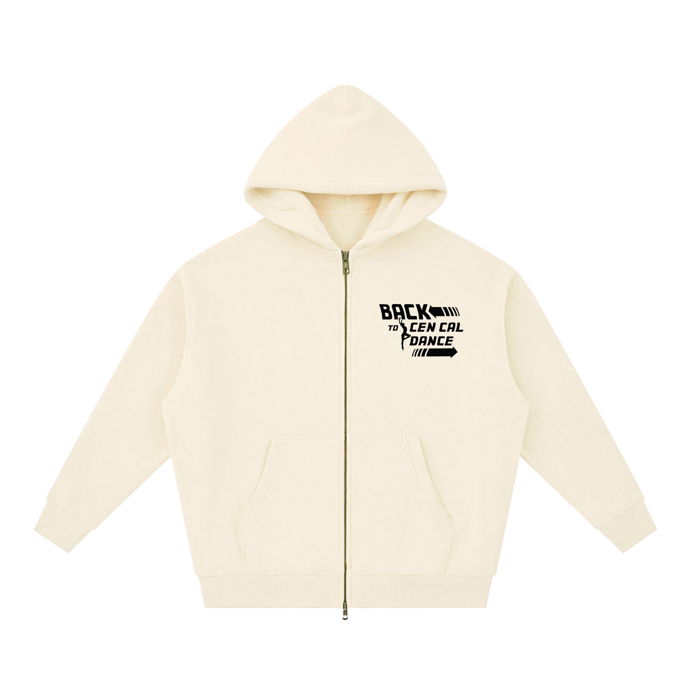 Back to the Studio Oversized Zip Hoodie