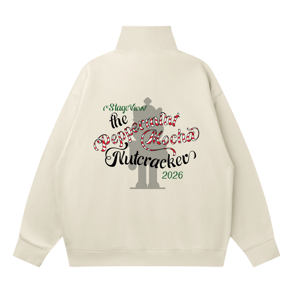 Nutcracker Adult Quarter-Zip Sweatshirt Cr