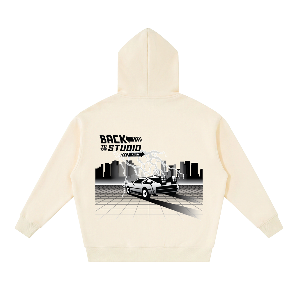 Back to the Studio Oversized Zip Hoodie